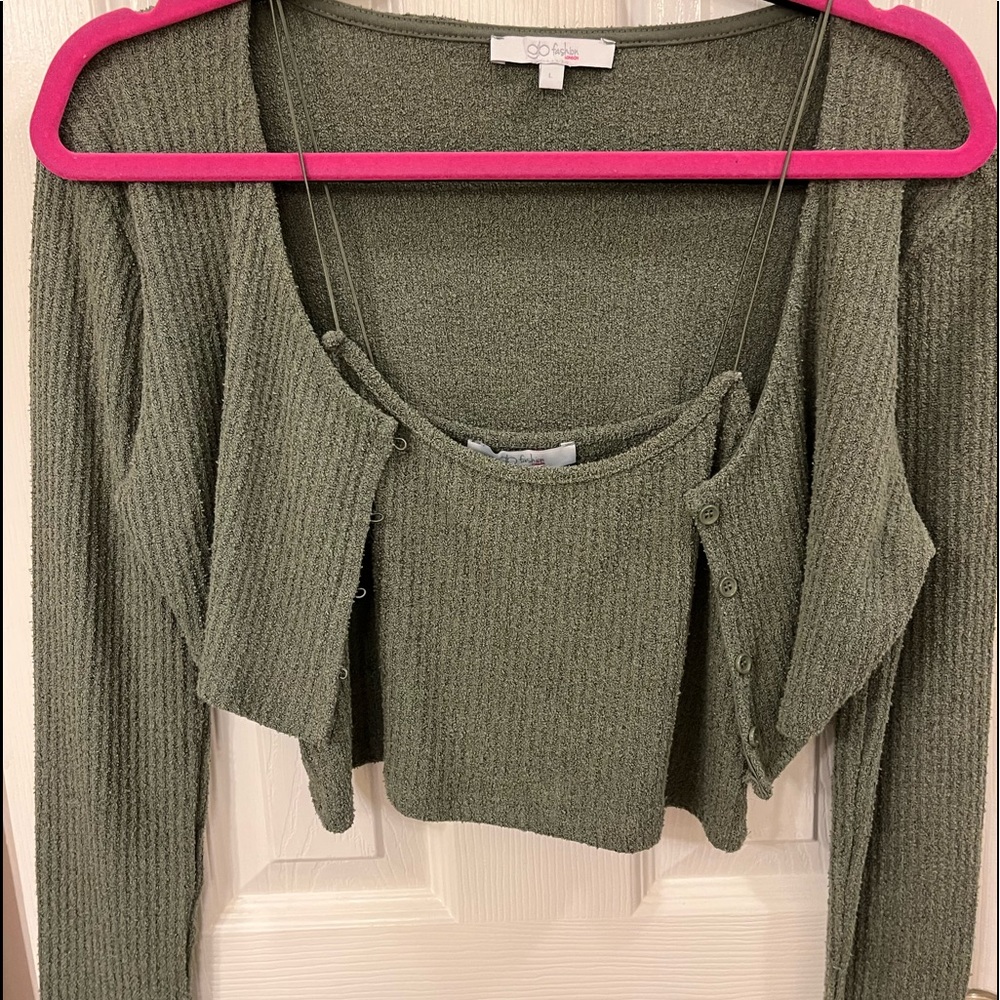 Francesca’s Crop Top Set
